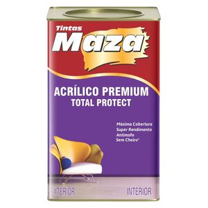 Tinta Acr&iacute;lica Total Protect Fosca 18L Maza