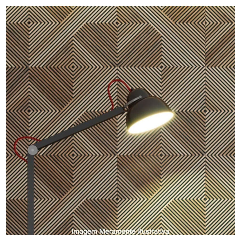 Porcelanato Cer&acirc;mico Tavola Decor Mix Natural 58,4x58,4cm  Retificado - Portinari