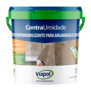 Impermeabilizante Contra Umidade Branco 3,6L Viapol