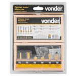 Jogo de Fresas para Madeira com 6 Pe&ccedil;as Vonder