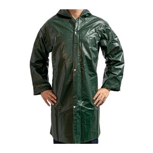 Capa de Chuva PVC Emborrachada Verde Vinilseg