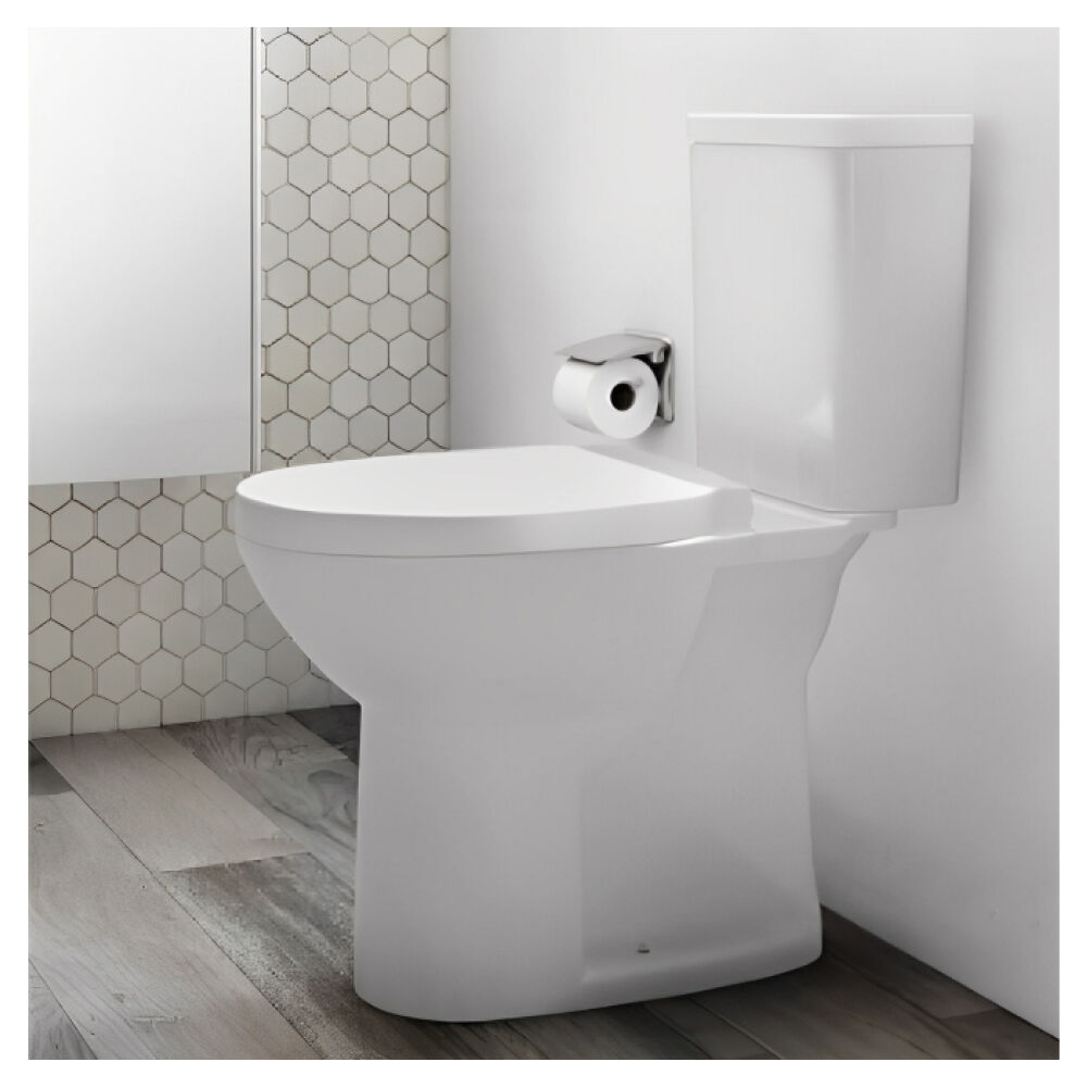 Kit Vaso Sanit&aacute;rio com Caixa Acoplada e Assento Sanit&aacute;rio Debba Round Branco Roca