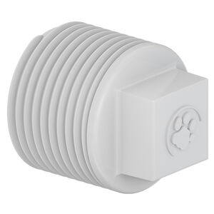 Plug Rosc&aacute;vel Branco Tigre