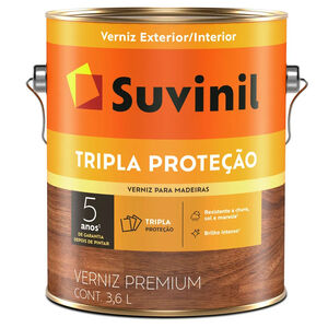 Verniz Triplo Filtro Solar Fosco 3,6L Natural Suvinil