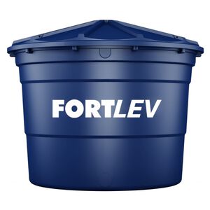 Caixa d'&aacute;gua 5.000L de Polietileno Azul Fortlev