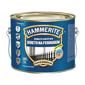 Esmalte Sint&eacute;tico Direto na Ferrugem Brilhante 2,4L Hammerite