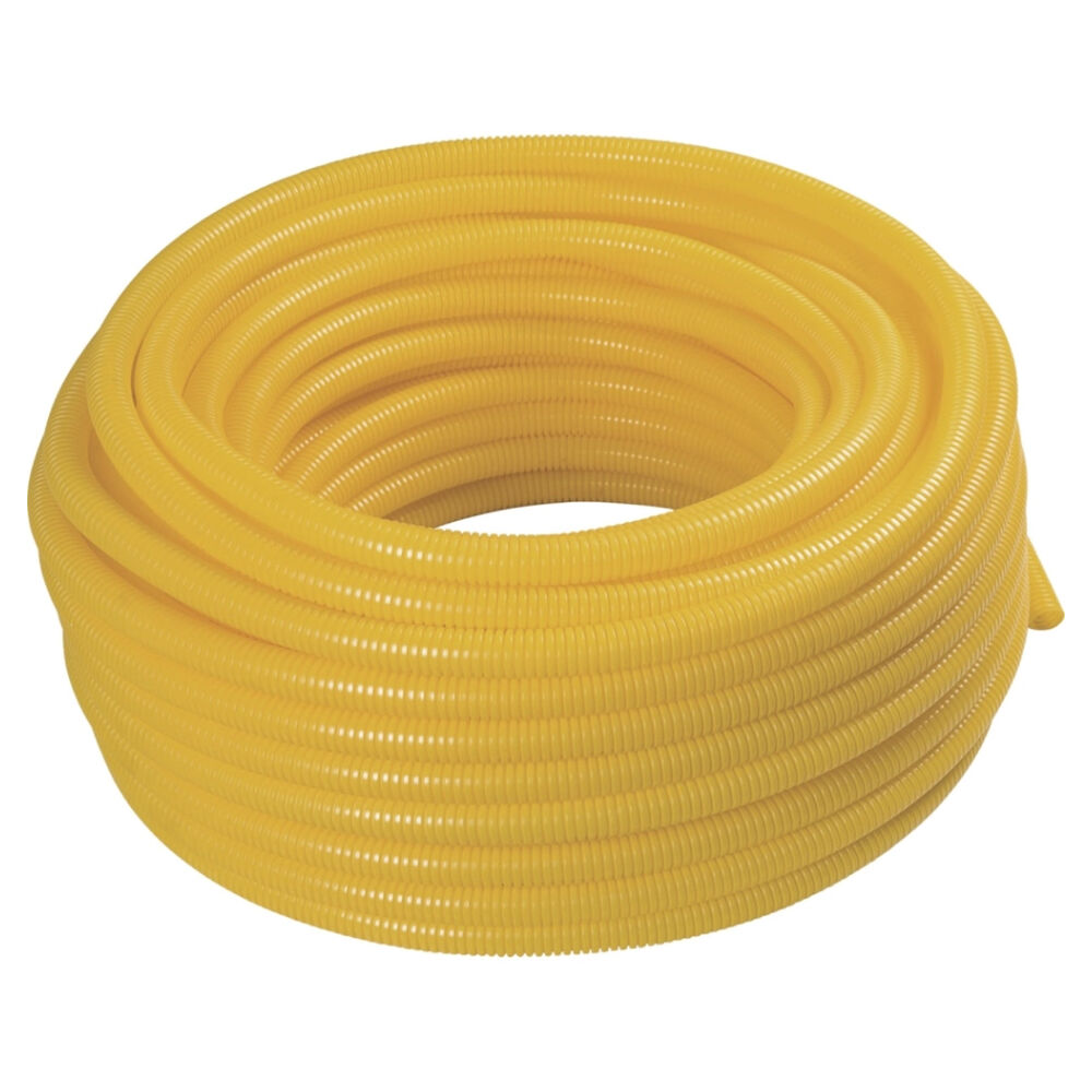 Eletroduto Corrugado DN25 Amarelo Tramontina