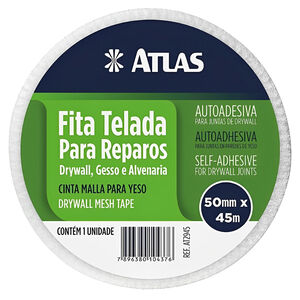 Fita Telada para Drywall 50mm x 45m Atlas