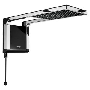 Chuveiro Lorenzetti Acqua Storm Ultra Eletr&ocirc;nico Preto/Cromado