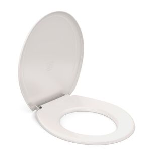 Assento Sanit&aacute;rio Universal Cinza Prata Celite