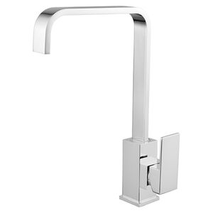 Torneira Lavat&oacute;rio Mesa Misturador Monocomando Bica Alta Girat&oacute;ria Square 4431 Le&atilde;o