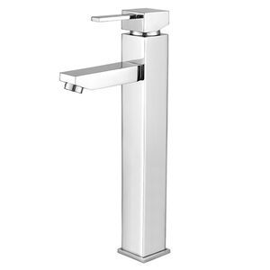 Torneira Lavat&oacute;rio Mesa Misturador Monocomando Bica Alta Square 4408 Le&atilde;o