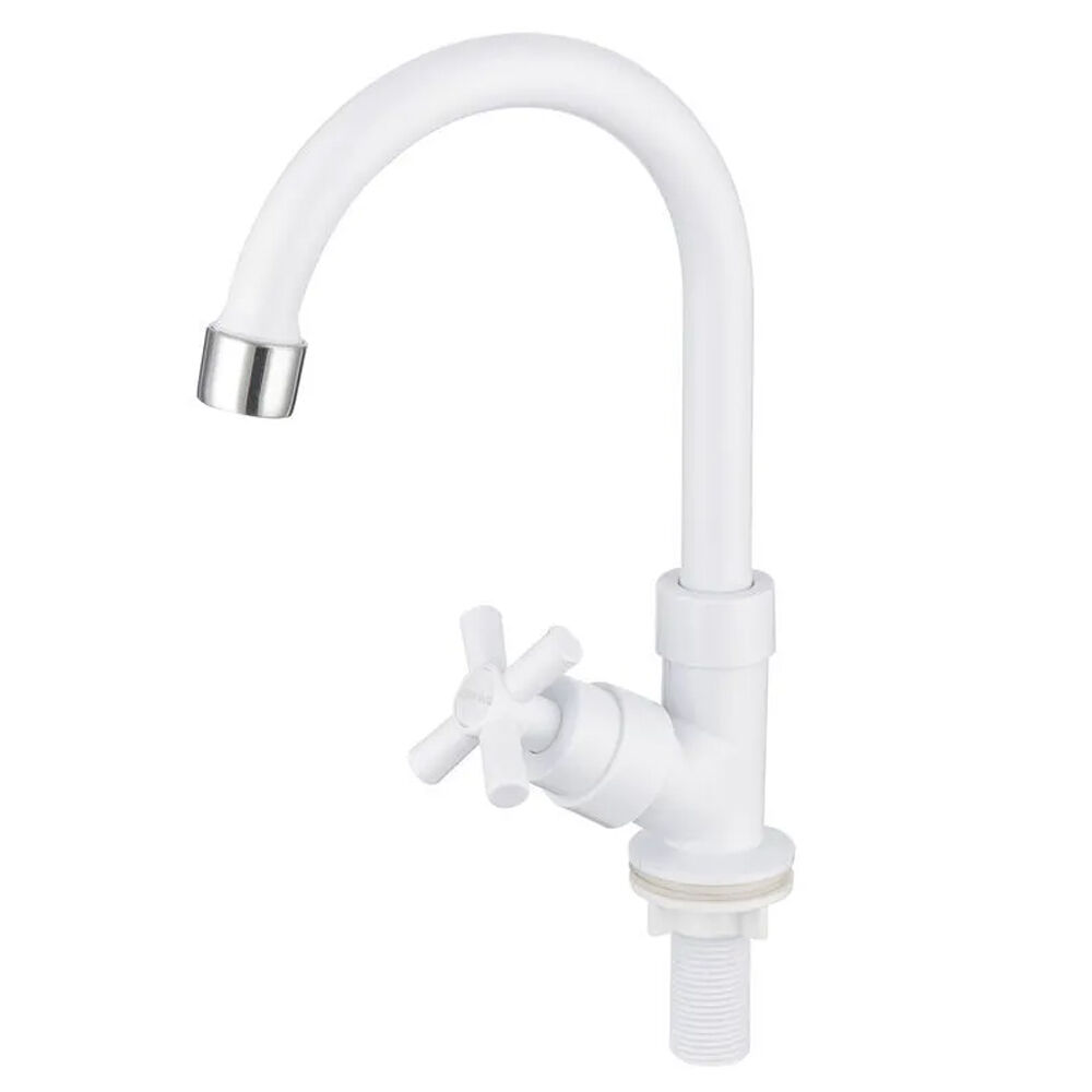 Torneira de Mesa para Lavat&oacute;rio C31 ABS Branco Hidrofama