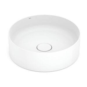 Cuba de Apoio Terra T2 Redonda 39x39cm Branca Roca