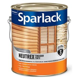 Verniz Para Madeira Neutrex Mogno 3,6L Sparlack
