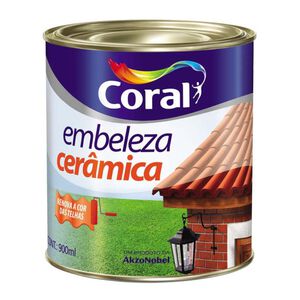 Tinta Brilhante Embeleza Cer&acirc;mica Coral