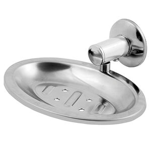 Saboneteira de Parede Master 11203 Inox Le&atilde;o