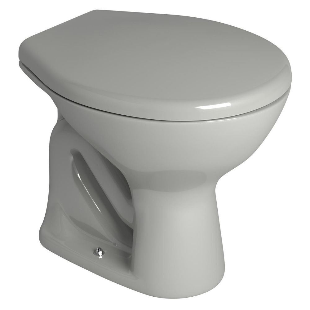 Vaso Sanit&aacute;rio Convencional Izy Cinza Deca