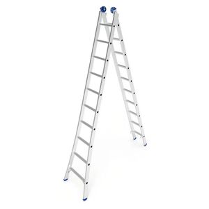 Escada Extensiva 2x10 Alum&iacute;nio 20 Degraus MOR
