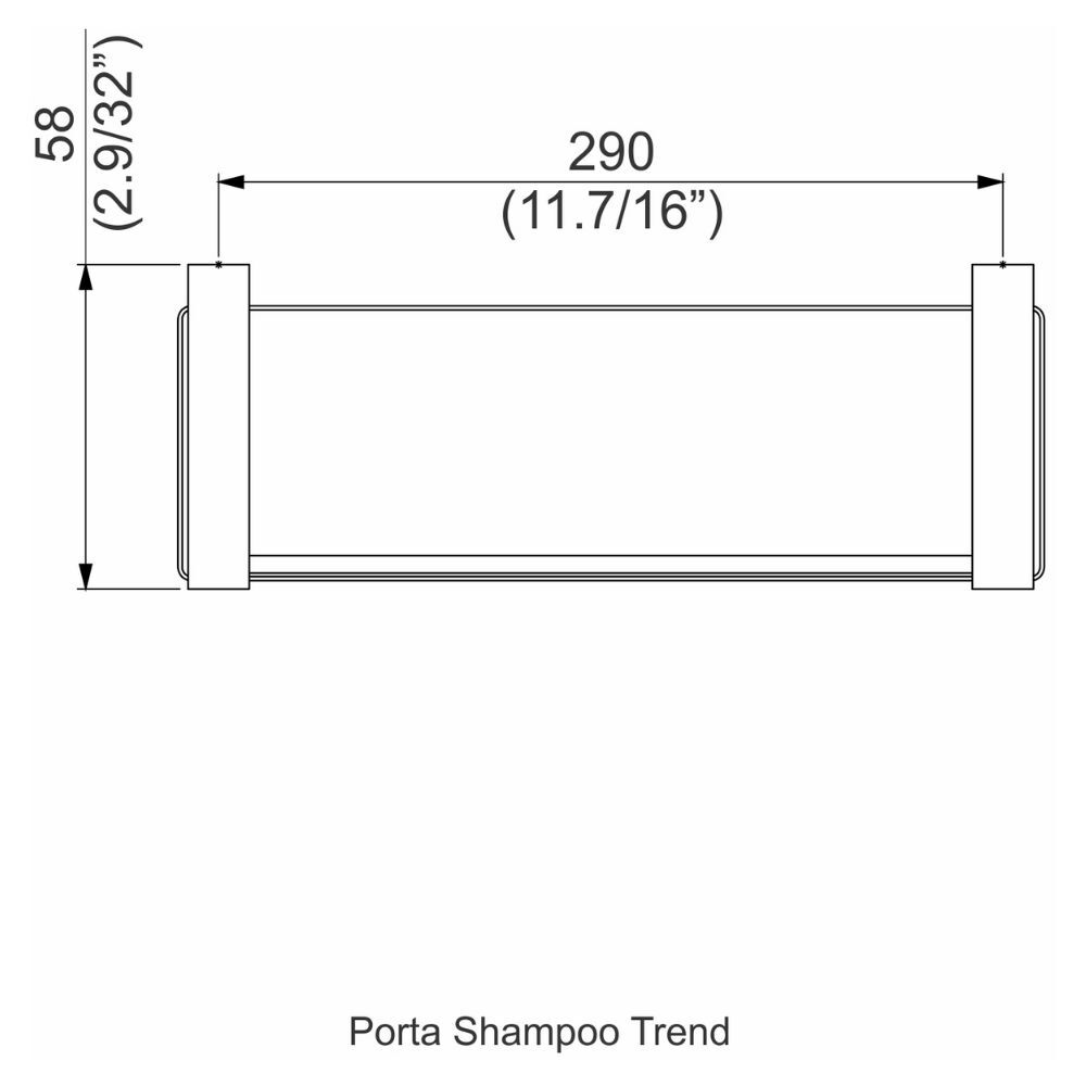 Porta Shampoo Trend Perflex