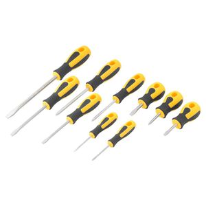 Jogo de Chaves de Fenda/Phillips com 10 Pe&ccedil;as Vonder