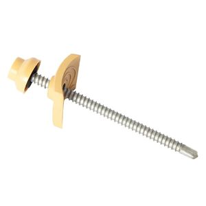 Kit Fixa&ccedil;&atilde;o de Telha Colonial Marfim  20un. Afort