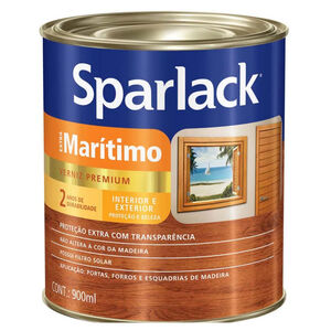 Verniz Brilhante Extra Mar&iacute;timo Natural 900ml Sparlack