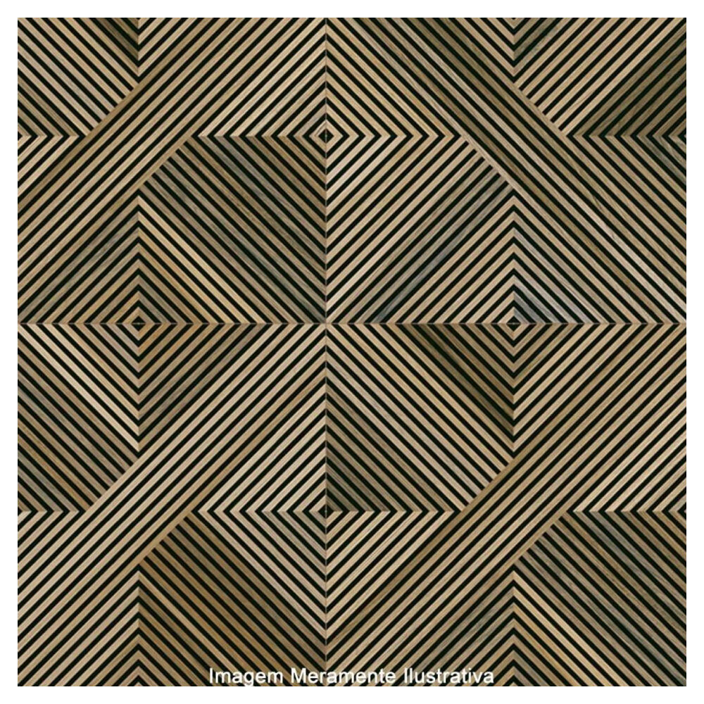 Porcelanato Cer&acirc;mico Tavola Decor Mix Natural 58,4x58,4cm  Retificado - Portinari