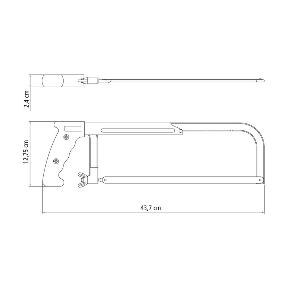 Arco de Serra Regul&aacute;vel 12" Tramontina