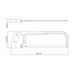 Arco de Serra Regul&aacute;vel 12" Tramontina