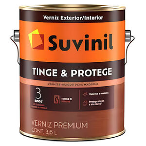 Verniz Tinge & Protege Premium Mogno 900ml Suvinil