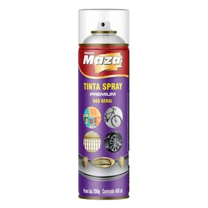 Tinta Spray Metalico Uso Geral 400ml Maza