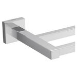 Porta Toalha com Barra Dupla Quadratta Cromado Deca