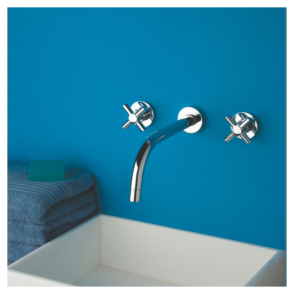 Torneira Misturador de Parede para Banheiro Slim Cross Perflex