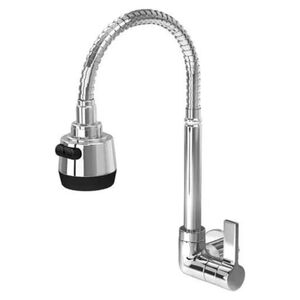 Torneira Cozinha Parede Flex&iacute;vel Gourmet Basic C70 3368 Le&atilde;o