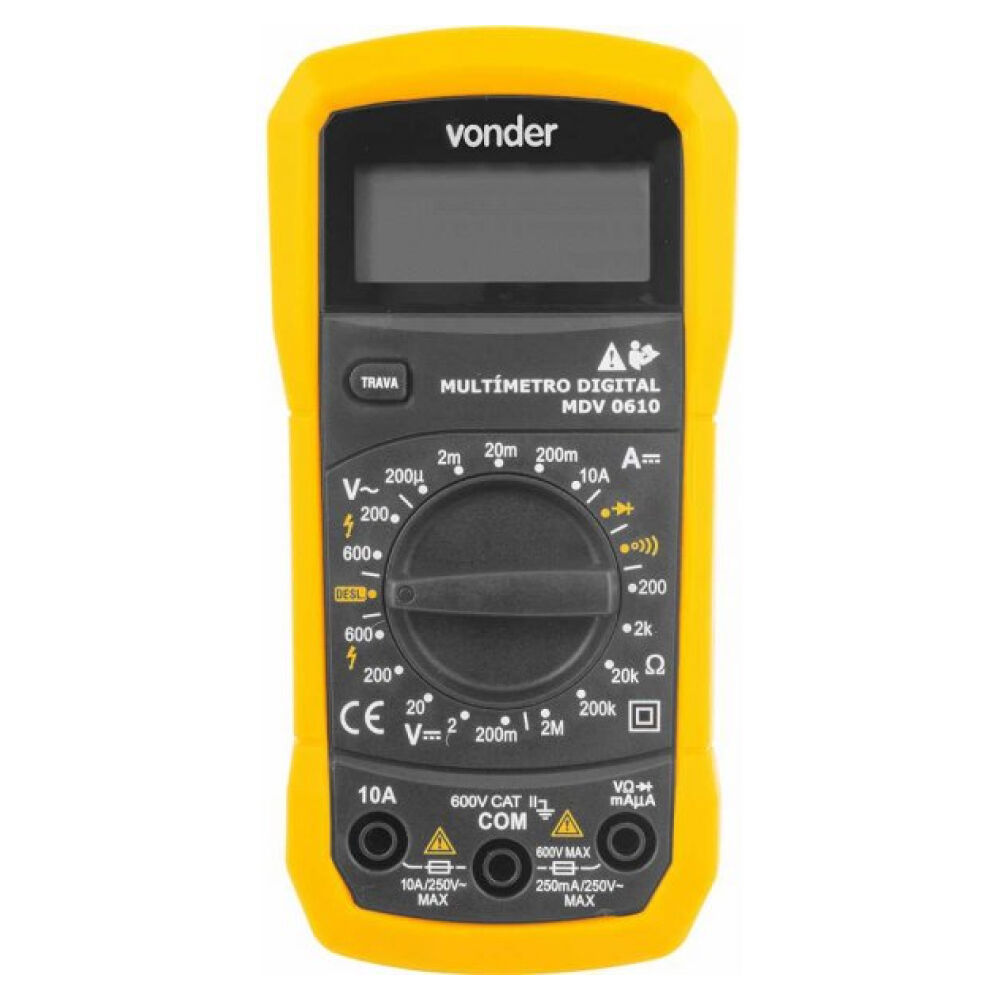 Mult&iacute;metro Digital MDV 0610 Vonder