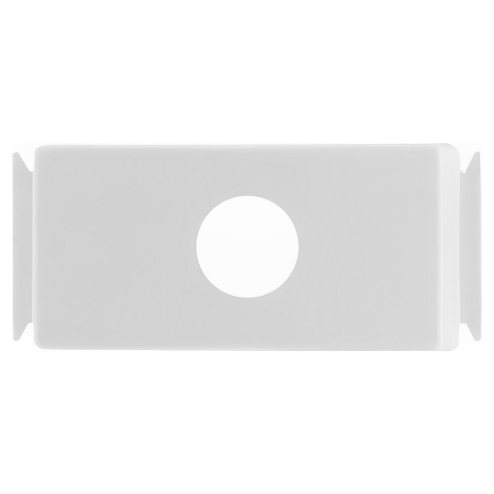 Tampo com 1 Furo 9,5mm Aria Branco Tramontina