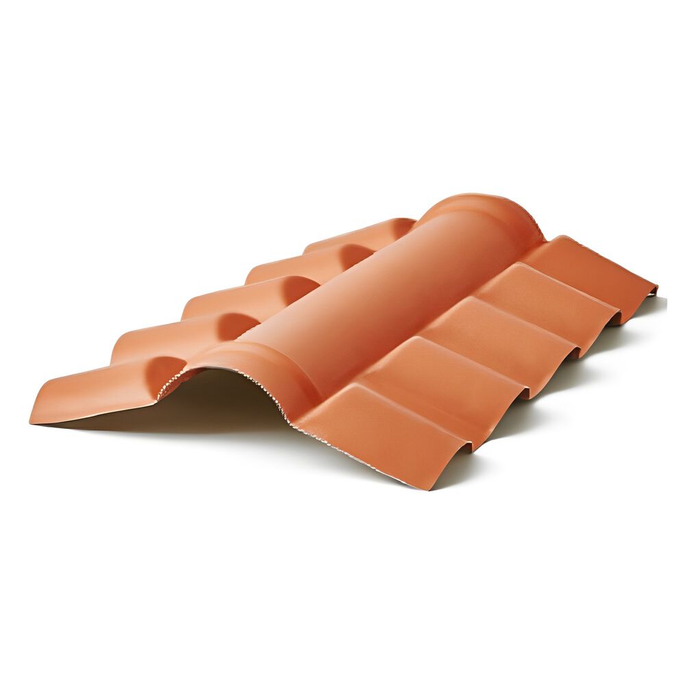 Telha Cumeeira Central Colonial Cer&acirc;mica DVG Precon