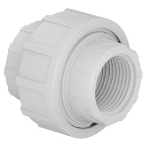 Uni&atilde;o Rosc&aacute;vel PVC Branco Tigre