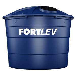Caixa d'&aacute;gua 7.500L de Polietileno Azul Fortlev