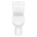 Kit Vaso Sanit&aacute;rio com Caixa Acoplada e Assento Sanit&aacute;rio Debba Round Branco Roca