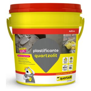 Aditivo Plastificante Marrom Claro 3,6L Quartzolit