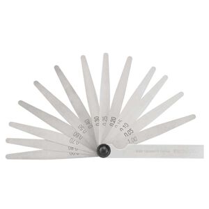 C&aacute;libre de Folga 0,05mm a 1mm 13 L&acirc;minas Vonder