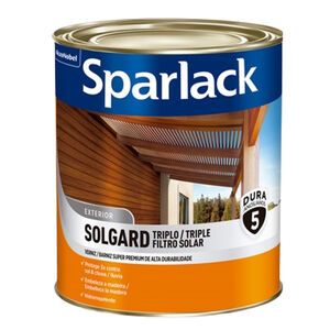 Verniz Triplo Filtro Solar Natural Brilhante 900ml Sparlack