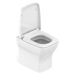 Kit Vaso Sanit&aacute;rio Convencional com Assento SoftClose e Itens de Instala&ccedil;&atilde;o Boss Branco Incepa