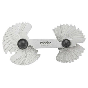 Calibre/Pente de Rosca com 52 L&acirc;minas CR 052 Vonder