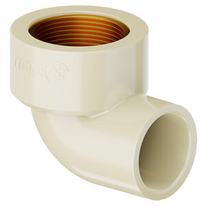 Joelho de Transposi&ccedil;&atilde;o 90&deg; Aquatherm Branco Tigre