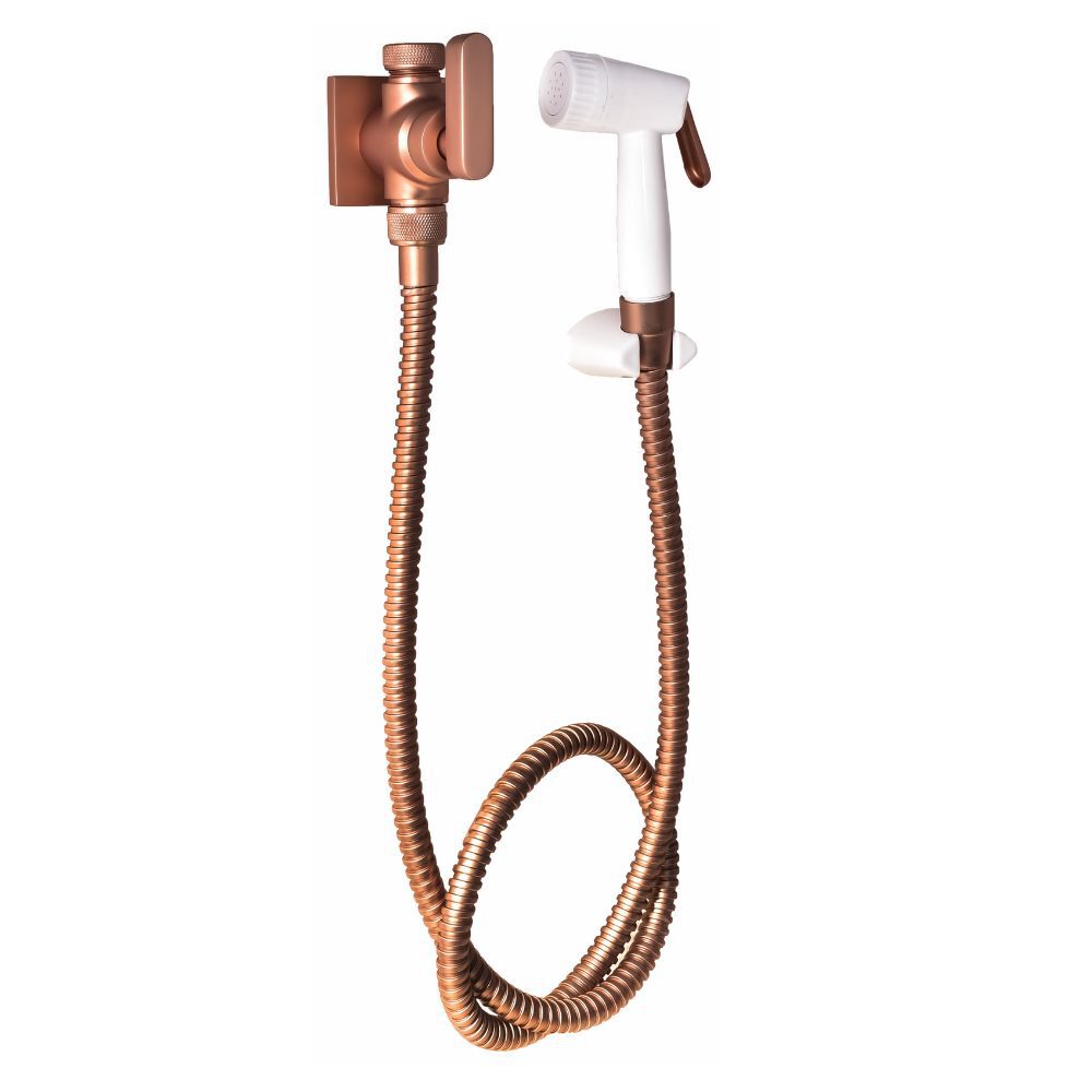 Ducha Higi&ecirc;nica com Deriva&ccedil;&atilde;o Ros&eacute; Fosco Color Dom Perflex