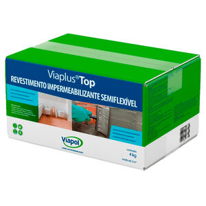 Impermeabilizante Viaplus Top 4kg Cinza Viapol