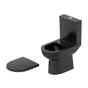 Kit Vaso Sanit&aacute;rio com Acoplada e Assento Softclose Smart Onix Celite